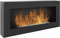 Bio-Ethanol Fireplace Wall Mounted Siena Black L 90 x D 12 x H 40