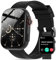 AVUMDA Smartwatch Herren mit Telefonfunktion, 2.01'' HD Smart Watch, Fitnessuhr Blutdruck-, Pulsuhr, Schlafmonitor Schrittzähler, 123 Sportmodi Sportuhren, IP68 Armbanduhr für Android iOS, ZL80-B