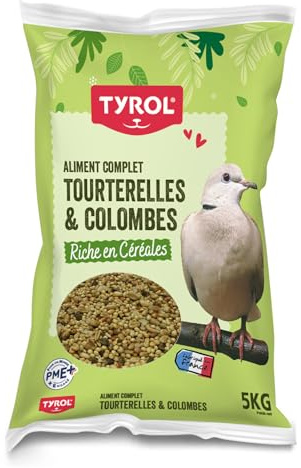 Tyrol Melange TOURTERELLES ET COLOMBES 5KG