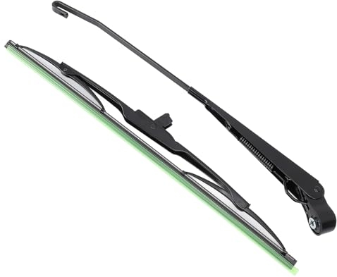 Set Spazzole Tergicristallo 01287358 0390506510 7731000001 Braccio Tergicristallo Parabrezza Albero Lungo 105° per Trattore Barca da Pesca ATV UTV