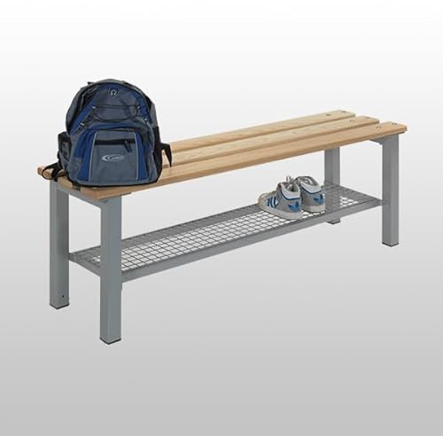 Generic 1000mm Long Changing Room Bench with Shoe Shelf 300mm deep, BBST103