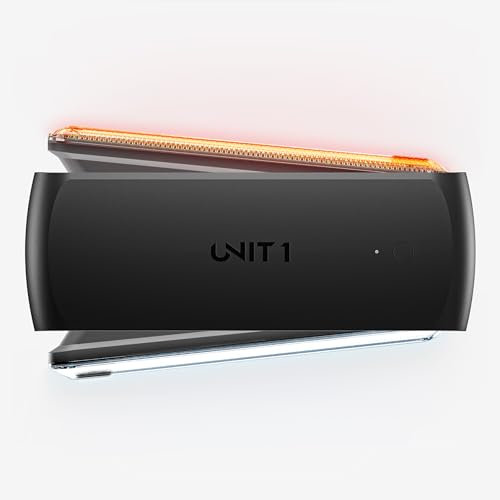 UNIT 1 Smart Lights Pro Dual | 2 luci di direzione e freno a LED wireless con custodia di ricarica, ricaricabile USB-C, supporto magnetico, compatibile con telecomando Nav, controllata tramite app