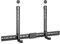 goobay Soundbar und Fernseher Wandhalterung/Soundbar-Wandhalter VESA kompatible Fernseherhalterung / 8,6-15,5cm Tiefe/rutschfeste Oberfläche / 70828