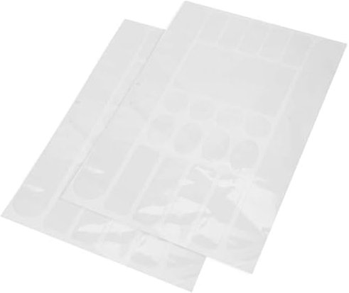 WeddHuis 21-teilige Fahrradschutzfolie Fahrrad-Lackschutzfolie für Trekkingräder, Mountainbikes, Rennräder, E-Bikes (klar)