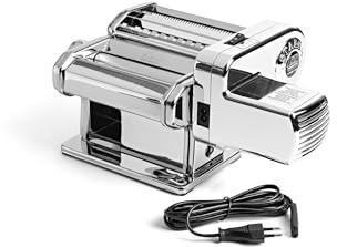 Marcato Macchina elettrica per pasta Atlasmotor+ – Macchina per la Pasta fresca motorizzata con Pastadrive, perfetta per lasagne, fettuccine, tagliolini e spaghetti