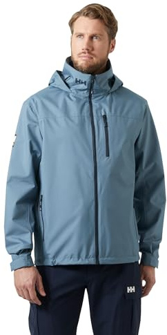 Helly Hansen Herren Crew Hooded Jacke, Gewaschene Marine, S