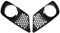 Radiador Parrilla Par De Rejillas Antiniebla Delanteras para Benz Clase C W204 2008-2010 A2048850353 A2048850253. Rejilla Parachoques Delantero
