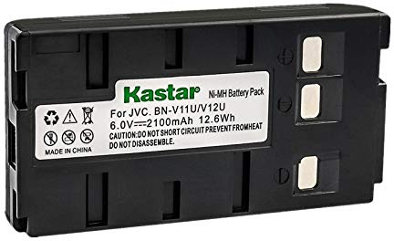 Kastar High Capacity Camcorder Battery BN-V11U for JVC BN-V10U, BN-V11U, BN-V12U, BN-V14U, BN-V15, BN-V18U, BN-V22U, BN-V24U, BN-V25U Battery