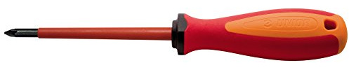 Unior Elektriker-Schraubendreher TBI, 3-Komponentengriff, PZ2 x 100 mm, 1 Stück, 623VDETBI