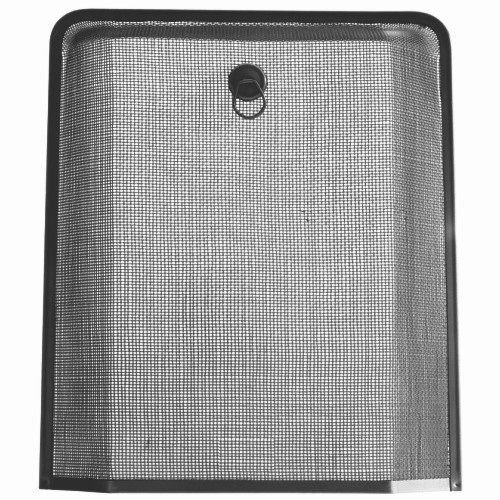 1BW7065BV Fire Guard Screen Black Mesh Large Freestanding Spark Guard Protection Fireplace