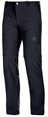 Mammut Herren, Wander-Hose mit Reissverschluss, Schwarz, 52