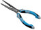 Angelzange Angeln Multi-Tools aus Kohlenstoffstahl, Hakenentferner Braid Line Cutting und Spaltringe mit rutschfestem Griff, 19CM