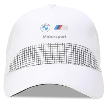 Puma Cappellino BMW M Motorsport Uomo, Puma Colore: Bianco, Taglia Unica