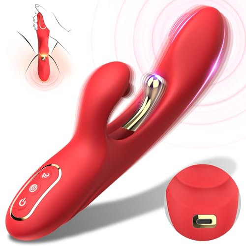 Rabbit Vibrator Sexspielzeug für Frauen Solo - G Punkt Vibratoren Sex Spielzeug für die Frau Klitoris, Dildo Vibration für Frau 9*9*9 Vibrationsmodi Vibratorstarb Frauen Klitoris Stimulator für Sie