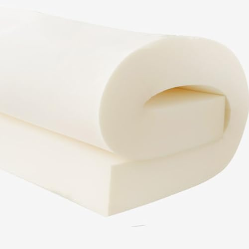 Miaogoo Espuma de tapicería de alta densidad de tamaño personalizado para silla, sofá, banco, suelo, acolchado de espuma firme multifuncional, cómodo cojín de espuma transpirable (personalizable, 8 cm