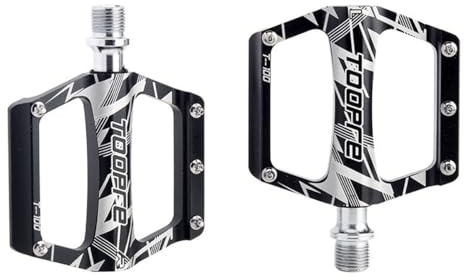 HOUSON Mountain Bike Pedals, Non-Slip MTB Pedals 9/16 Inch Bicycle Pedals Aluminum Pedals for Mountain Bike and Folding Bike T100