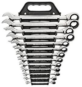 GEARWRENCH 13 Piece 12 Point Ratcheting Combination Wrench Set SAE | 9312