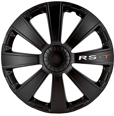 AutoStyle Copricerchi 14 pollici Serie/Kit nero Copricerchi Auto PP 5074B