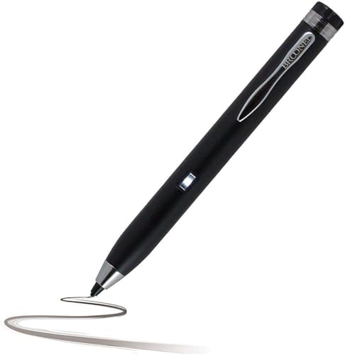 Navitech silver mini fin spets digital aktiv stylus penna kompatibel med Alld Ocube Power M3 Phablet – 10,71 cm