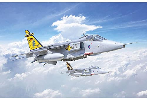 Italeri 1459 Jaguar GR.1/GR.3 RAF, scala 1:72, plastic model kit, modello in plastica da montare, modellismo, aerei, Grigio