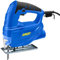 Kinzo Stichsäge - 230V - 400W - mit Staubabsaugung - Schutzblatt - Verschiedene Materialien - Holz bis zu 65 mm - Metall bis zu 6 mm - Blau, 8711252064161