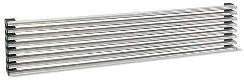 HERRAJES FAB.NACIONAL - REJILLA VENTILACION HORNO M600 CROMO MATE (8 VARILLAS POR CAJA).