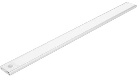 YUYTE Luce con Sensore di Movimento per Interni, Luce Magnetica Super Sottile 50 Cm per Armadio, Luce LED Dimmerabile Ricaricabile per Armadio, Barra Luminosa per Armadio a Parete