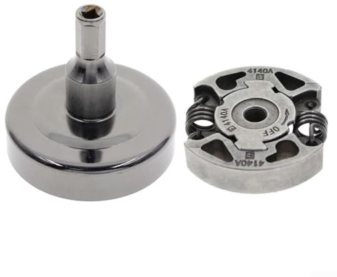 Kit de embrague y tambor adaptable perfectamente adecuado a una variedad de cortadores de cuerdas de marcas populares, incluyendo los notables de la serie