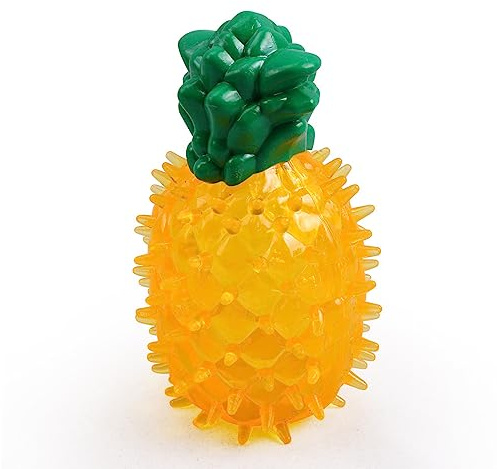 Diyeeni Jouet de Dentition Congelable pour Chien, Jouet de Relaxation pour Animaux de Compagnie en Forme de Fruit coloré pour la Dentition des Chiens, Aide à L'entraînement de Friandises d'été pour