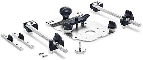 Festool Lochreihen-Set LR 32 Set (mit Führungsplatte, Zentrierdorn, Seitenanschlag, Längenanschlag)