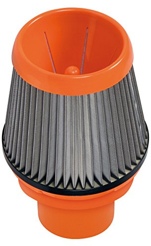 Pilot 06130 Super-Charge Acciaio Inox Filtro Aria Sportivo ad Alte Prestazioni, 230mm x 150mm