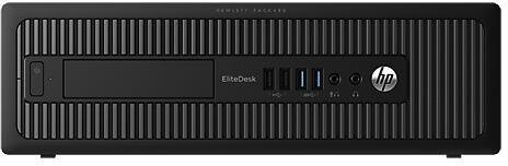 HP EliteDesk 800 G1 - Ordenador de sobremesa (Intel Core i5 4590, 4 GB de RAM, 500 GB), negro