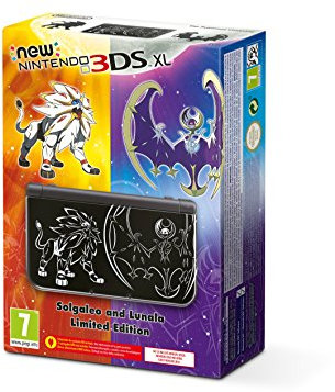 New Nintendo 3DS - Console XL, Pokémon Sun / Moon Edition (Game not included)