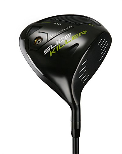 Orlimar Slice Killer Offset Driver Golf Club, Men's Right Handed Senior Flex 12.5 Degree, Ultimate Closed Face Anti Slice Golf Driver, Titanium, Black