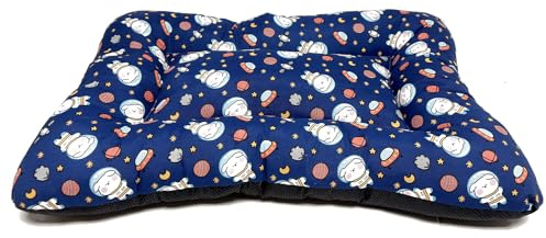 BPS Manta Colchoneta para Perros Gatos Cama Mascotas Antideslizante Tamaño S/M/L Portatil Colchón Sofá Almohada Suave (M: 87x67 cm, Azul Claro) BPS-14095AC