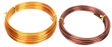 MILISTEN 4 Stück Topfförmiger Aluminiumdraht Bonsaidrähte aus Metall Bonsaidraht aus Metall zimmerpflanzen Anlage Pflanzenständer Bonsaidraht aus Aluminium Modellieren Bonsai Baum steigen