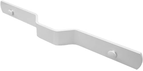 Barre de Sécurité Blanc - Aluminium - Longueur 430 mm - Anti-effraction fenêtre Volet Battant - Protégez votre maison contre le Cambriolage - Facile à Installer et Robuste - Fabrication française