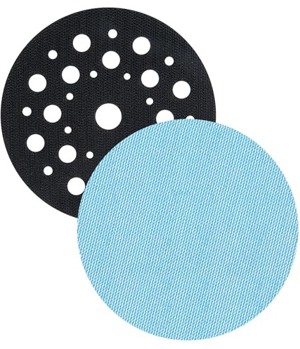 Trend Professional 125 mm Sanding Discs for Random Orbital ROS Sanders, 80/120/180 Grit + Pad Saver, 7 Pack, Mesh Abrasive for Dust-Free Multi-Grit Sanding, AB/125/M7/P