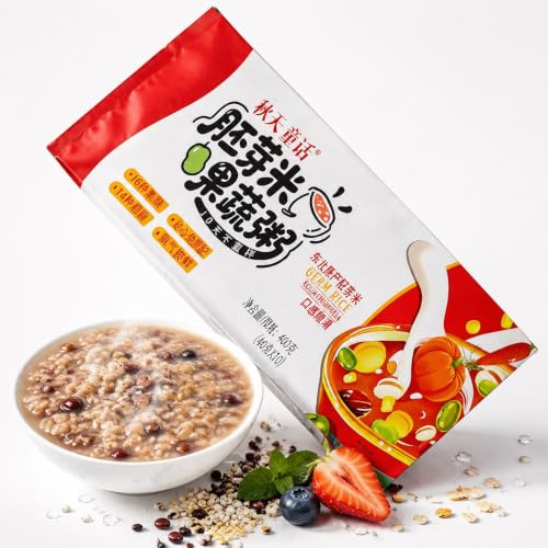 10 jours de mélange de bouillie de riz aux germes sans répétition, mélange de grains de légumes et de fruits assortis