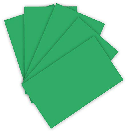 folia 6122/4/54 tonkartong 220 g/m², hantverkslåda i smaragdgrön, DIN A4, 100 blad, som bas för många pysselarbeten