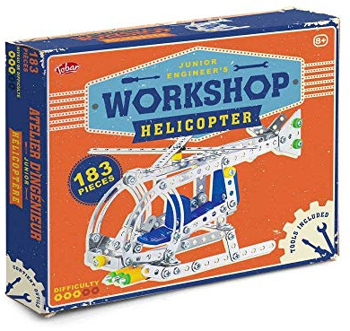 Tobar 28377 - Helicóptero para Montar uno Mismo, Juego de construcción metálica