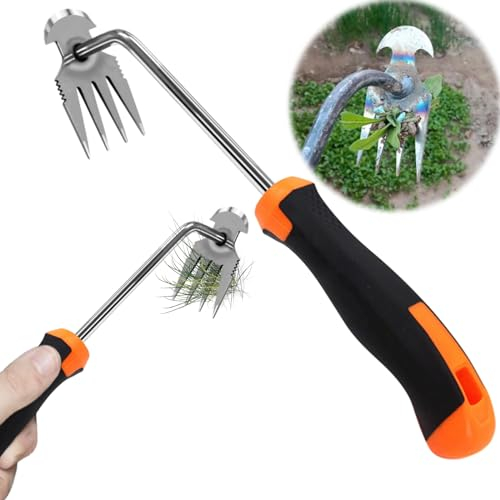 AMDZGLB Desbrozadora Manual con Mango, desbrozadora de jardín, azada de jardín, desbrozadora Manual, bordeadora de jardín Exterior