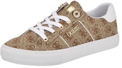 Guess Loven, Zapatillas Mujer, Marrón Medio 219, 37 EU
