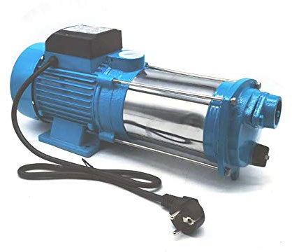 Pompe de jardin 1 étage pompe centrifuge auto-amorçante Centrifugal pump 9.8bar 1300W Pour D'usine D'eau Domestique Pompe centrifuge étage puissante robuste Avec boîtier roue aubes acier inoxydable