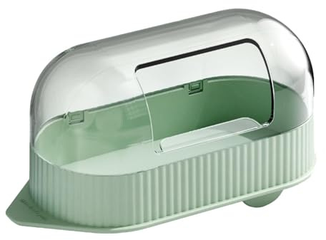 Sand bad behållare – hamster sandbadbehållare, chinchilla damm bad hus | transparent hamster toalett duschrum, transparent hamster toalett duschrum, kylsäng sandbehållare för hamstrar
