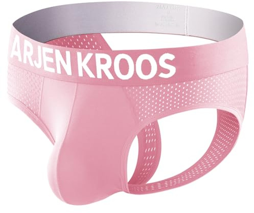 Casey Kevin jockstrap män sport suspensorium män jockstraps för män, A5-rosa, S