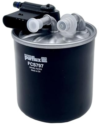 PURFLUX FCS797 Filtro carburante Cartuccia filtro Compatibilità con MERCEDES-BENZ Classe C Sedan W204 Classe A W176 Classe M W164 Classe B W246, W242 SPRINTER 3,5-t Furgonato 906 VIANO W639