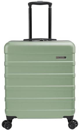Cabin Max Anode-Handgepäckkoffer, 56x45x25 cm Leichter Hartschalkoffer, mit 4 Rädern und Zahlenschloss, 56 x 45 x 25cm
