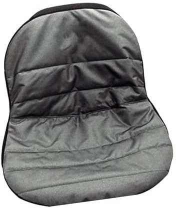 Funda de asiento para tractor de césped, fundas de asiento para cortacésped, color negro, funda de asiento de tractor para cortacésped y cortacésped, funda de asiento duradera de tela Oxford para