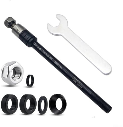 Yelvera Adattatore per asse passante da 160 a 178 mm, filettatura M12 x 1,0 per applicazioni di rimorchi Thule Croozer Cargo